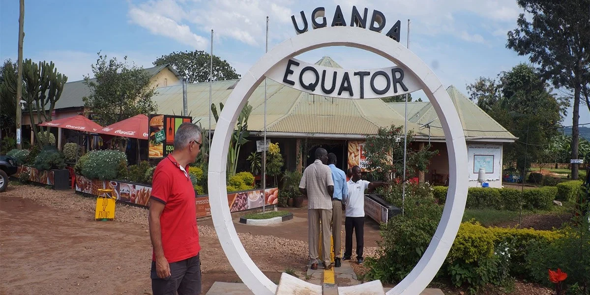 Equator Crossing In Uganda