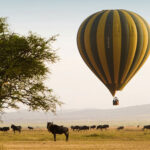 How long does a balloon Safari ride last?