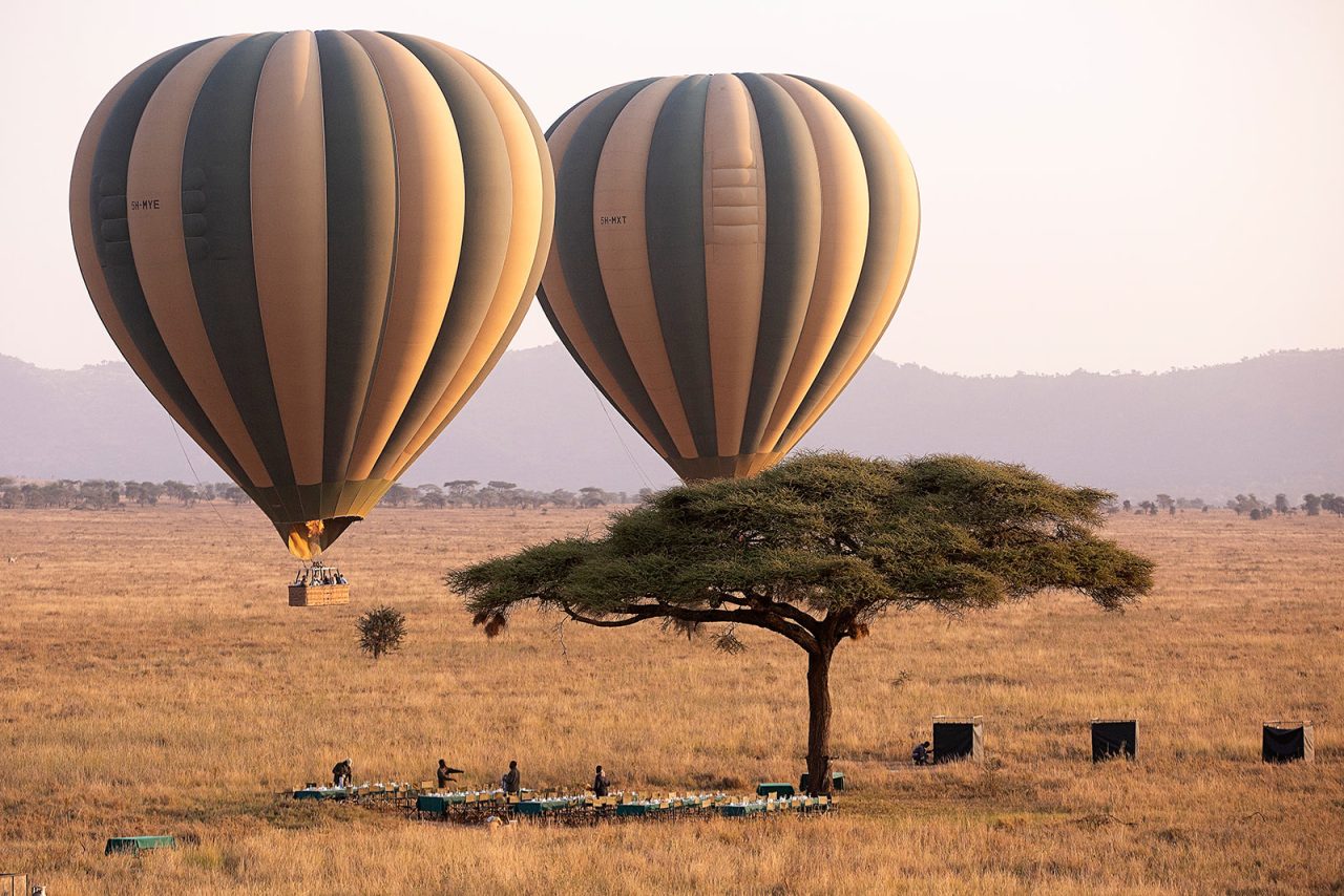 Hot Air Balloon Safaris in East Africa